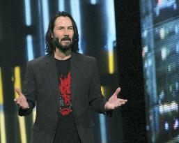 Keanu Reeves at Xbox E3 briefing