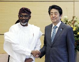 Japan PM, speaker of Nigerian lower house