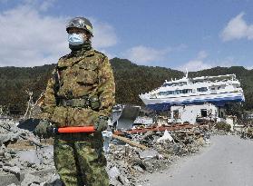 Quake aftermath in Otsuchi