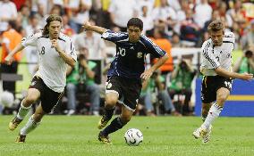 Argentina vs Germany in World Cup quarterfinal