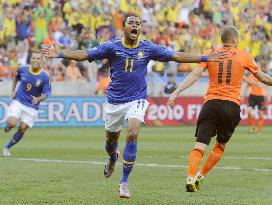 Brazil vs Netherlands in World Cup quarterfinal