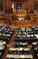 Japan's lower house passes quake-linked extra budget