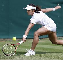 Doi plays in Wimbledon 3rd round