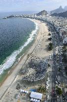 Aerial photo of Rio de Janeiro Olympics facility