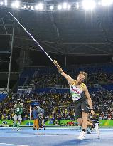 Olympics: Rohler wins men's javelin gold