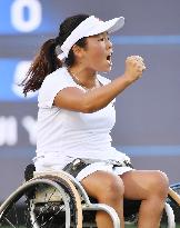 Paralympics: Japan's Kamiji advances to wheelchair tennis semis