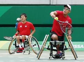 Japan's Kunieda-Saida pair wins wheelchair doubles bronze