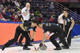 Curling: Japan beats Netherlands, loses to Scotland at men's worlds