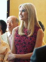 Ivanka Trump attends reception hosted by Japan envoy