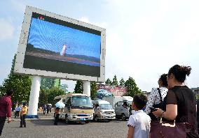 N. Korean leader OKs mass production of new ballistic missile