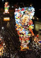 Big lanterns at summer festival