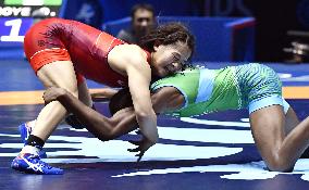 Wrestling: Okuno wins 55-kg gold at worlds