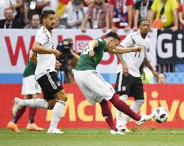 Football: Germany vs Mexico at World Cup