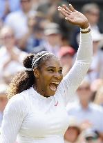 Tennis: Women's singles semifinals at Wimbledon