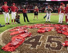 Baseball: Angels' game in honor of late teammate