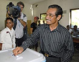 E. Timor voting begins to elect 2nd president - Guterres votes