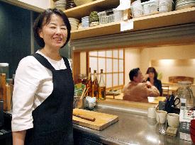 Women cooks shaking up male bastion of Japanese restaurants