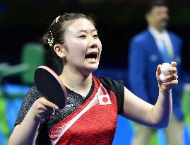 Japan's Fukuhara at quarterfinal