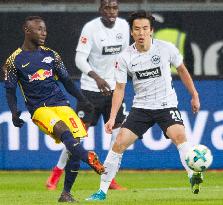 Football: Frankfurt vs Leipzig