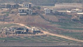 North Korean village