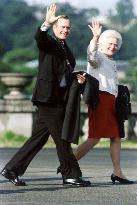 U.S. President George H. W. Bush in Tokyo