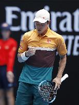 Tennis: Nishikori at Australian Open