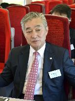 Made-in-Japan high-speed train in London