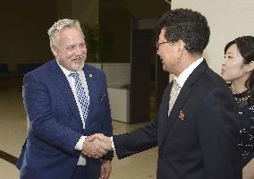 Swedish special envoy in N. Korea