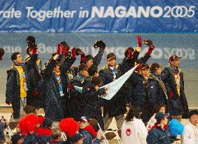(1)Special Olympics winter competition begins in Nagano