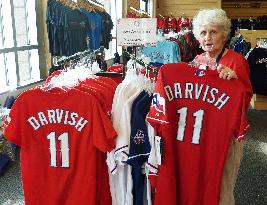 Darvish goods popular at Rangers shop