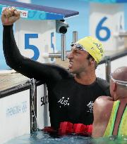 (1)Thorpe wins men's 400-meter freestyle