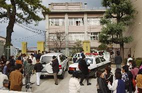 School intruder slashes 2 boys with knife in Kyoto