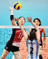 Olympics: Japan beats Argentina in women's volleyball