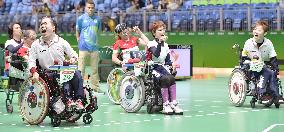 Japan's boccia team in Rio Paralympics semifinal