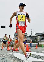 Athletics: Suzuki sets national record in men's 50km race walk