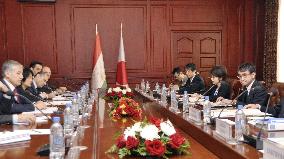 Japan, Tajikistan foreign ministers
