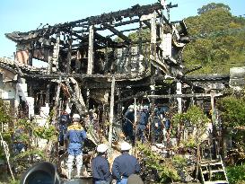 5 unsupervised children die in Kagoshima house fire