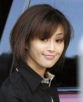 Actress Sakai released on bail following Aug. 8 arrest