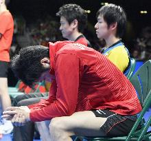 Olympics: Japan takes silver in men's team table tennis