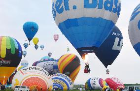 World hot-air balloons championship in Saga