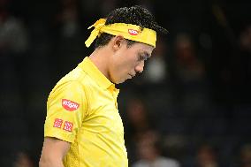 Japan's Nishikori defeated in BNP Paribas Masters