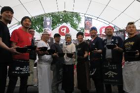 Taipei holds 1st Japanese ramen festival