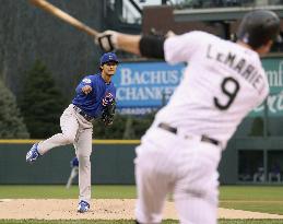 Baseball: Cubs' Darvish