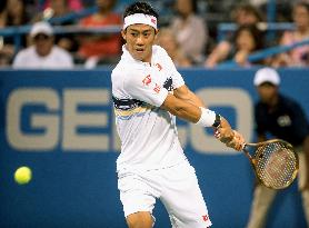 Tennis: Nishikori at Citi Open