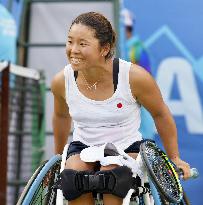 Asia Para Games: Kamiji wins women's singles wheelchair tennis