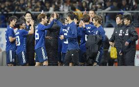 Football: Japan-Kyrgyzstan friendly