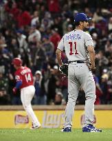 Baseball: Cubs v Rangers