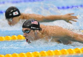 Phelps wins men's 200m butterfly at Beijing Olympics