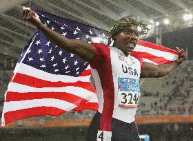 (3)U.S. athletes capture all medals in men's 200 meters