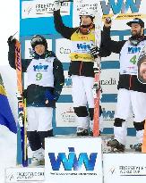 Japan's Endo 3rd in men's moguls at World Cup freestyle meet